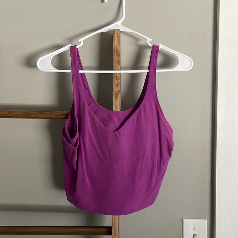 Like new lululemon cropped align tank top!